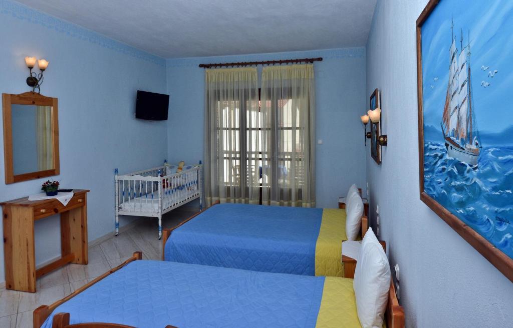 Aris Junior Studio & Apartments Neo Klima Rum bild