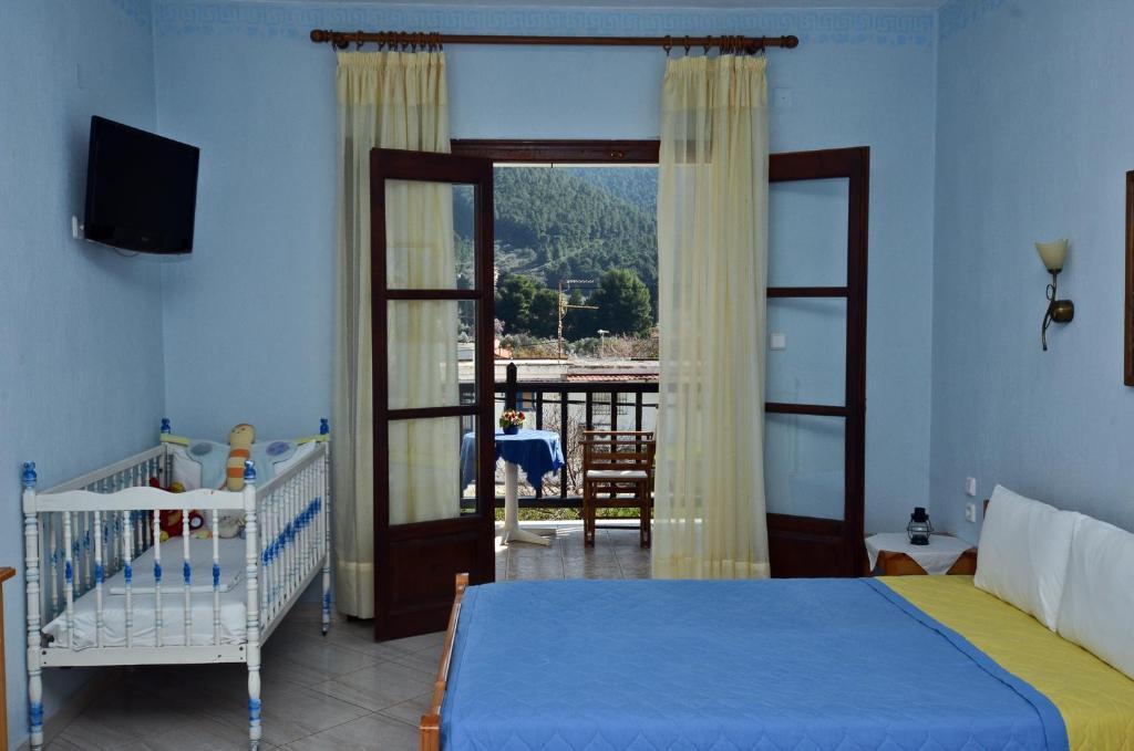 Aris Junior Studio & Apartments Neo Klima Rum bild