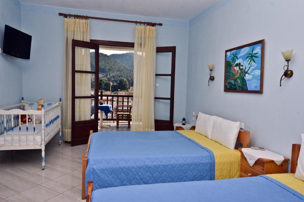 Aris Junior Studio & Apartments Neo Klima Rum bild