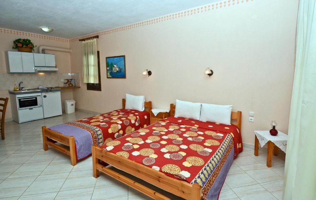 Aris Junior Studio & Apartments Neo Klima Rum bild