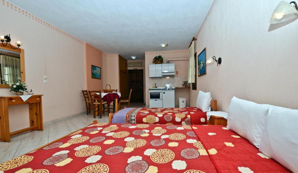 Aris Junior Studio & Apartments Neo Klima Rum bild