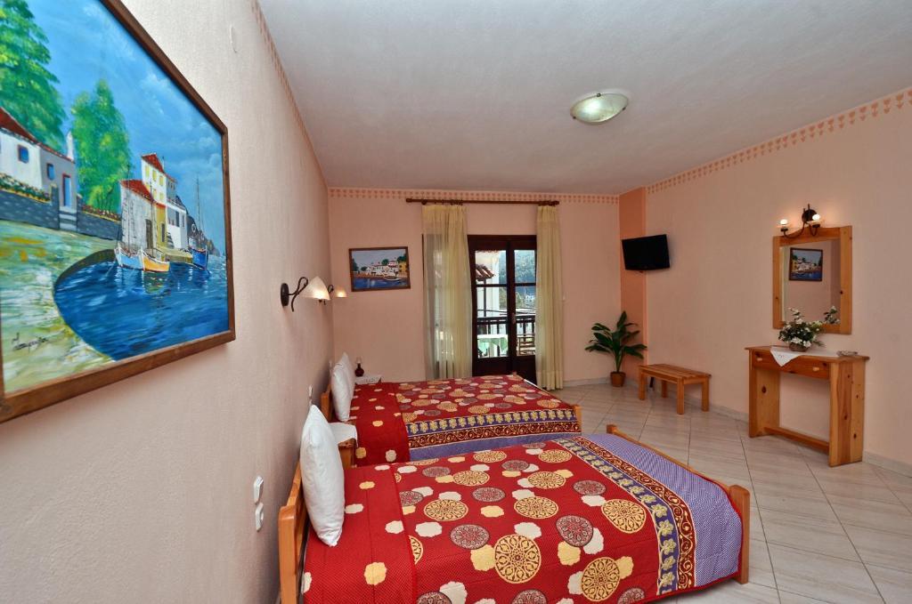 Aris Junior Studio & Apartments Neo Klima Rum bild